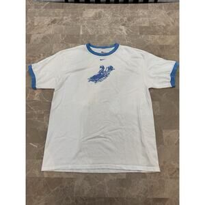 Vintage Y2K Nike Center Swoosh 2006 Olympic Games Ringer Shirt Large